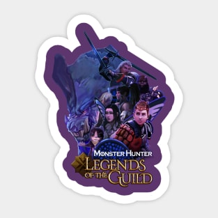 Legends of the guild Sticker